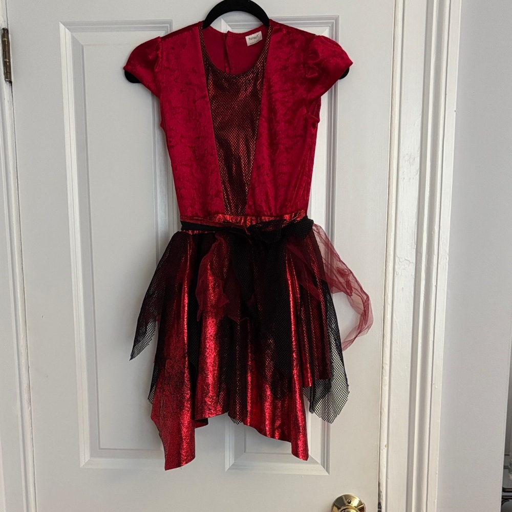 Spirit Red and Black Kids Devil Costume Dress-Get in time for Halloween!